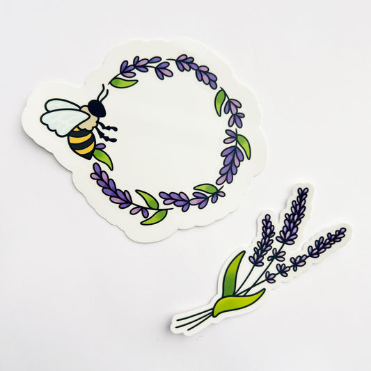 Lavender Stickers