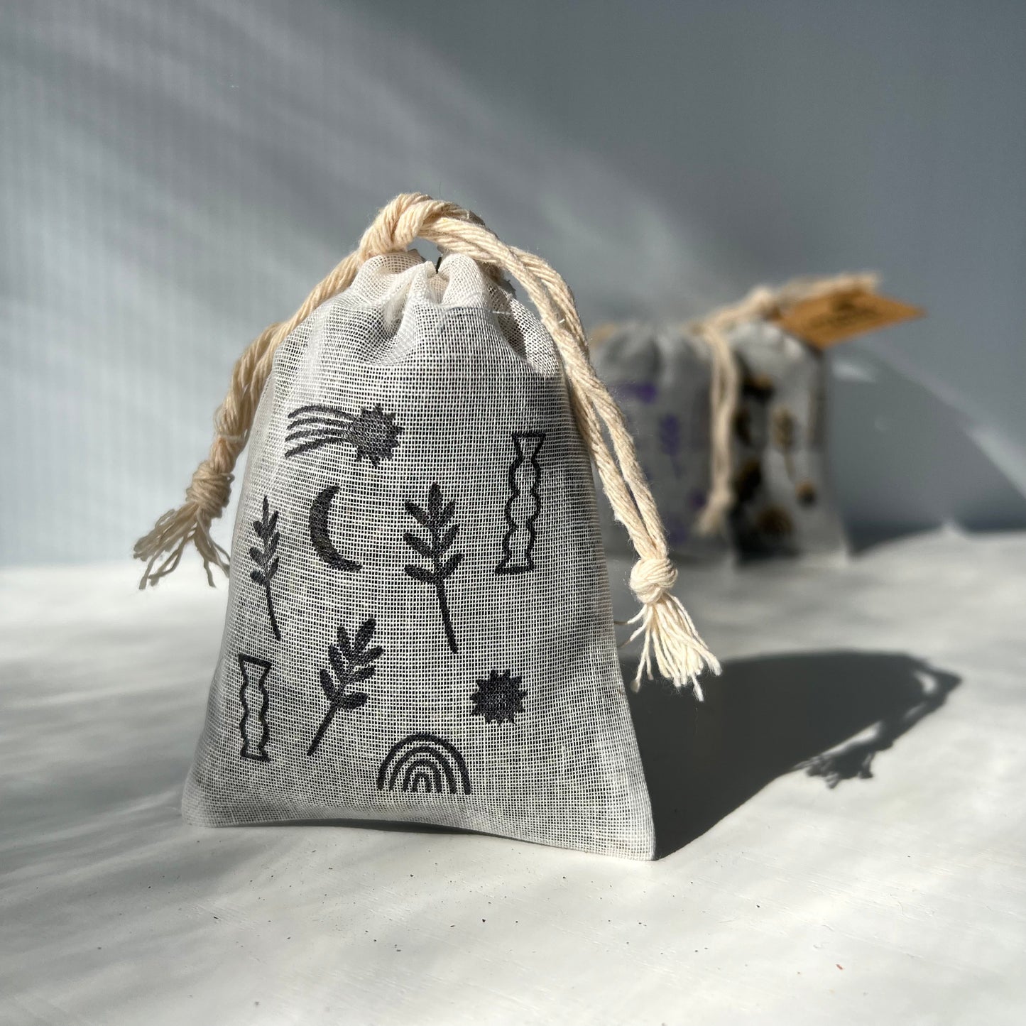 Stamped Lavender Sachet
