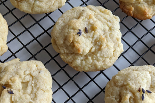 Lemon + Lavender Sugar Cookies